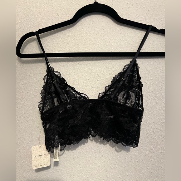 #326 NWT Free People Intimately FP Everyday Lace Longline Bralette Bra XS - Picture 8 of 9
